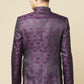 Purple Brocade Jodhpuri Jacket - Spring Break
