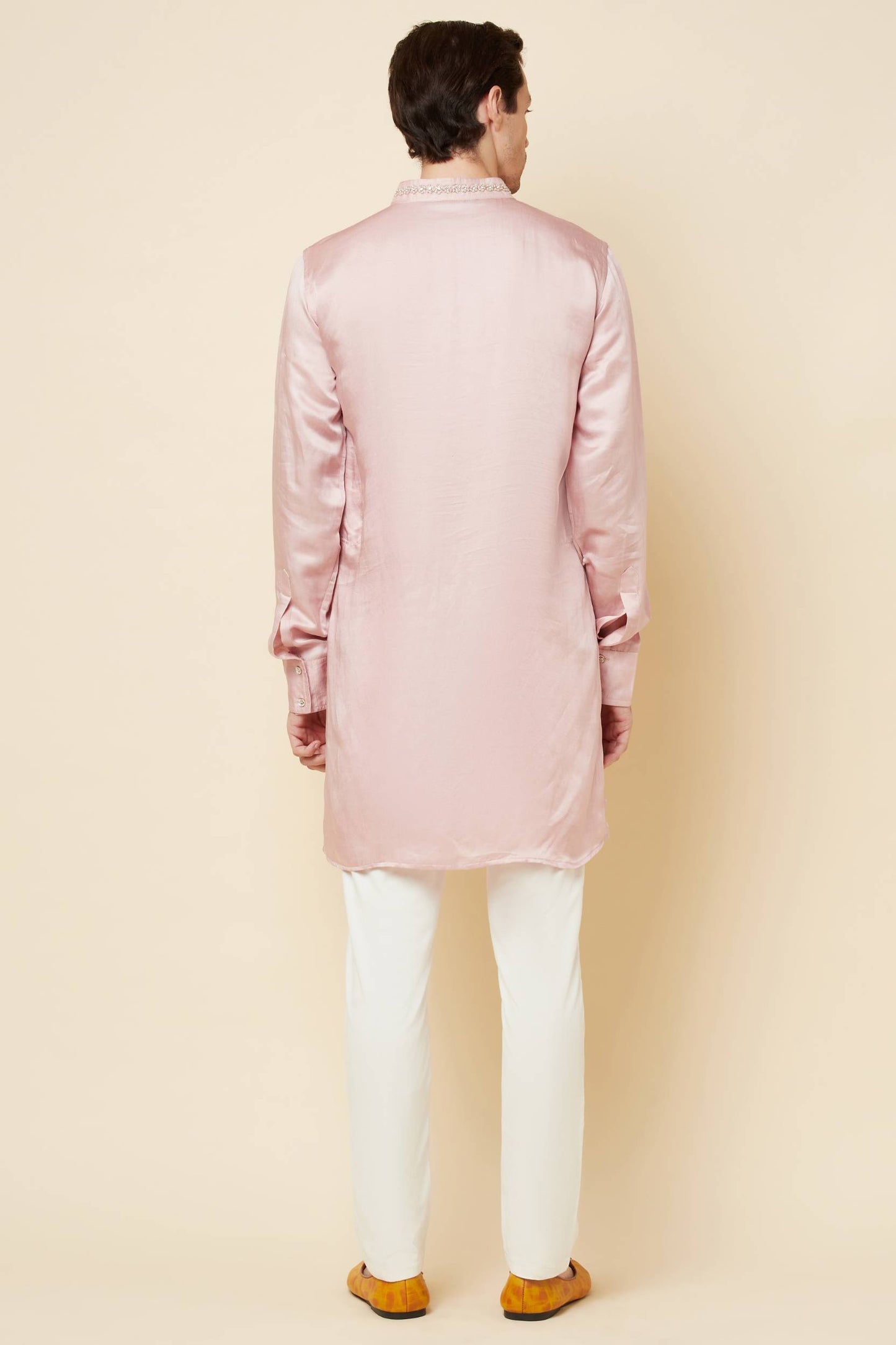 Pink Embroidered Kurta - Spring Break
