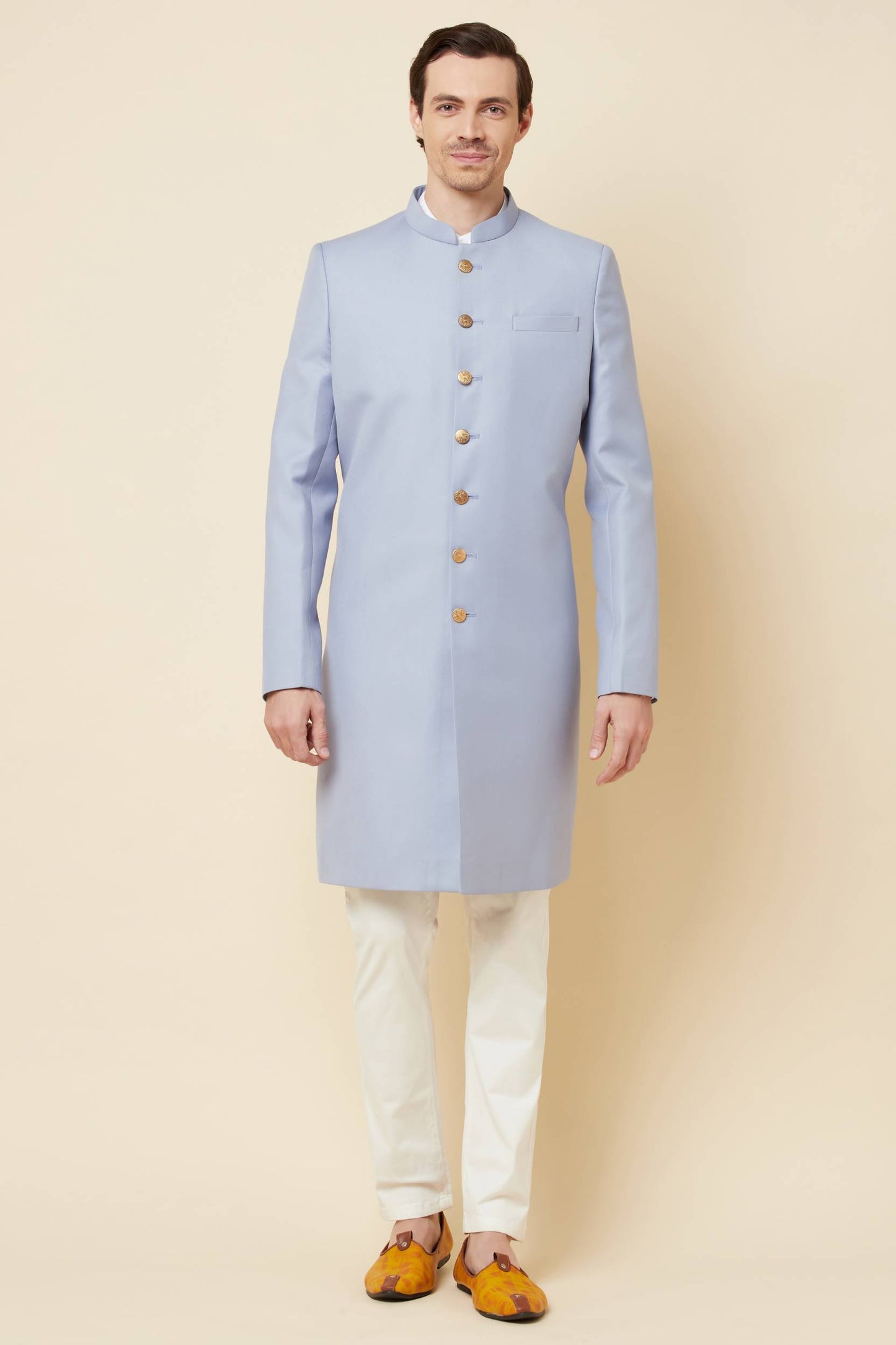 Pale Blue Sherwani Set - Spring Break