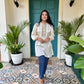 Ivory Embroidered Kurta Set