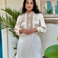 Ivory Embroidered Kurta Set