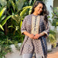 Dark Grey Kaftan Tunic & Pant Set