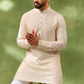 Ivory Thread Embroidered Kurta Set