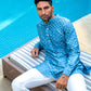 Blue Embroidered Kurta Set - Spring Break