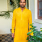 Mustard Embroidered Kurta Set - Spring Break