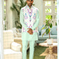 Floral Print Bundi Jacket with Kurta Set - Spring Break