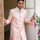 Light Pink Embroidered Sherwani Set - Spring Break