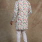 Floral Print Jacket Kurta Set
