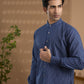 Denim Stripe Kurta - Spring Break