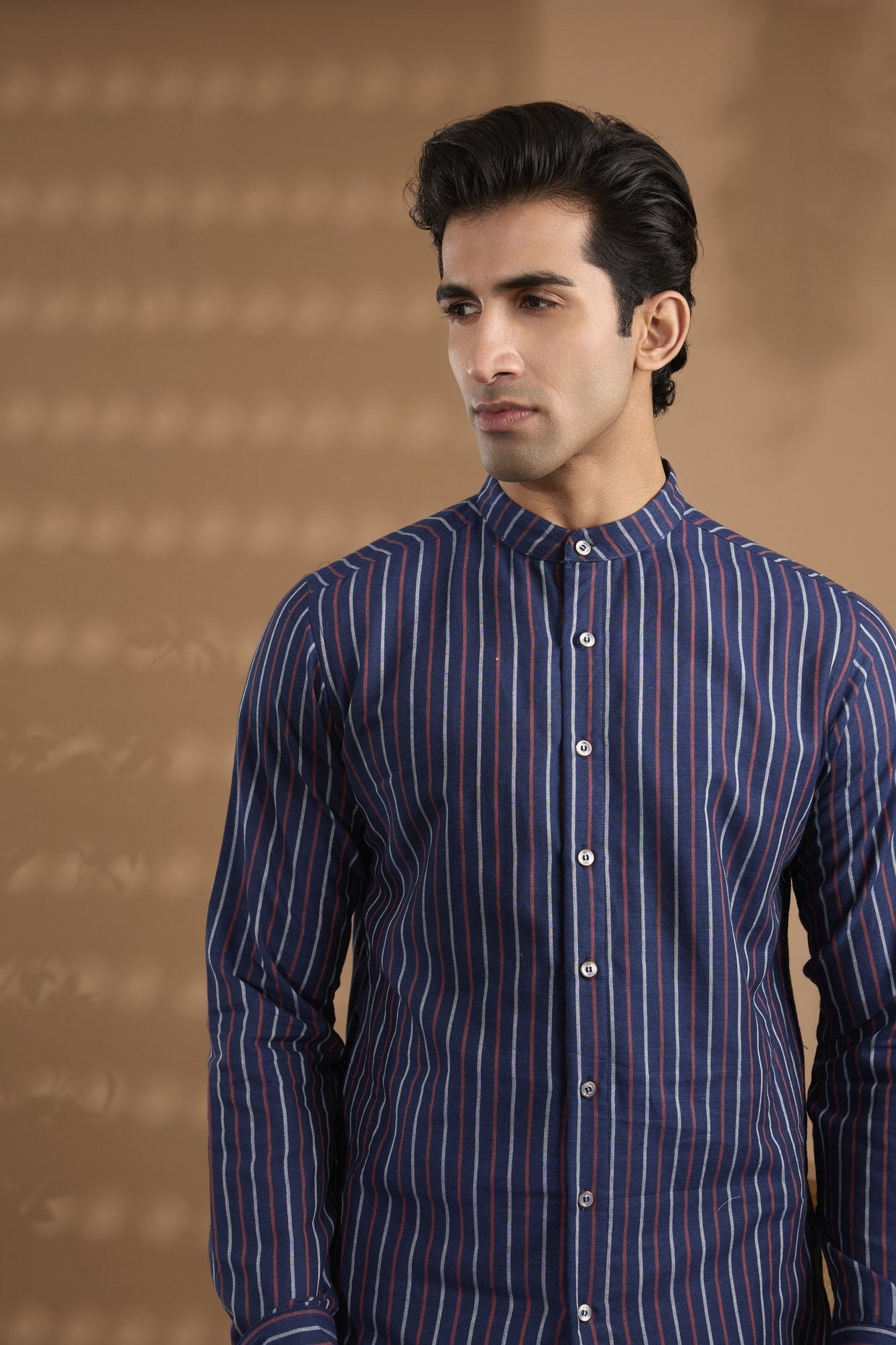 Denim Printed Kurta - Spring Break