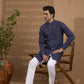 Denim Printed Kurta - Spring Break