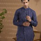 Denim Printed Kurta - Spring Break