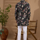 Digital Print Blended SIlk Kurta - Spring Break