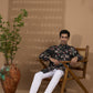 Digital Print Blended SIlk Kurta - Spring Break