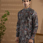 Paisley Print Blended SIlk Kurta - Spring Break