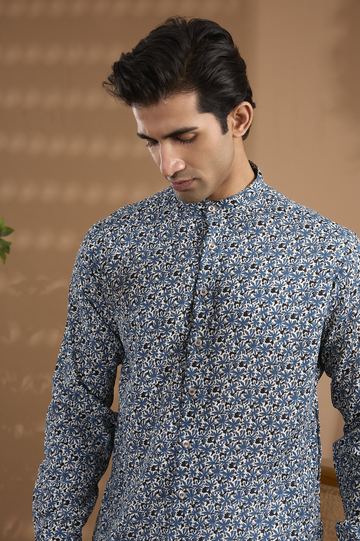 Cotton Crepe Printed Kurta - Spring Break