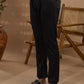 Black Metallic Embroiderd Kurta Set - Spring Break