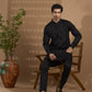 Black Metallic Embroiderd Kurta Set - Spring Break