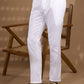 White Border Embroidered Kurta Set - Spring Break
