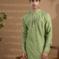 Green Embroidered Kurta Set - Spring Break