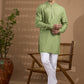 Green Embroidered Kurta Set - Spring Break