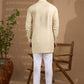 Ivory Sequin Embroidered Kurta Set - Spring Break