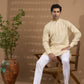 Ivory Sequin Embroidered Kurta Set - Spring Break