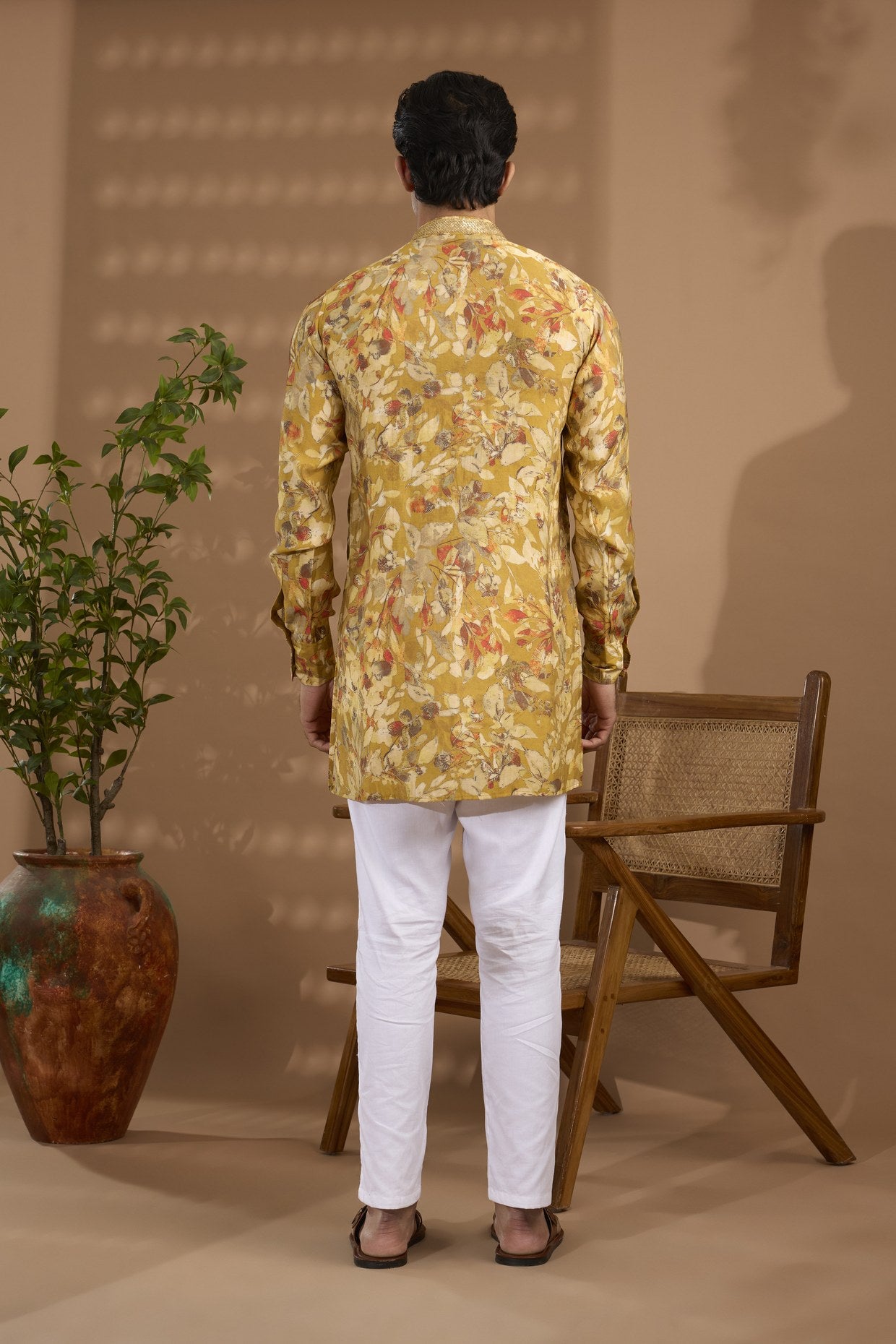 Yellow Digital Print Kurta Set - Spring Break