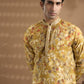 Yellow Digital Print Kurta Set - Spring Break