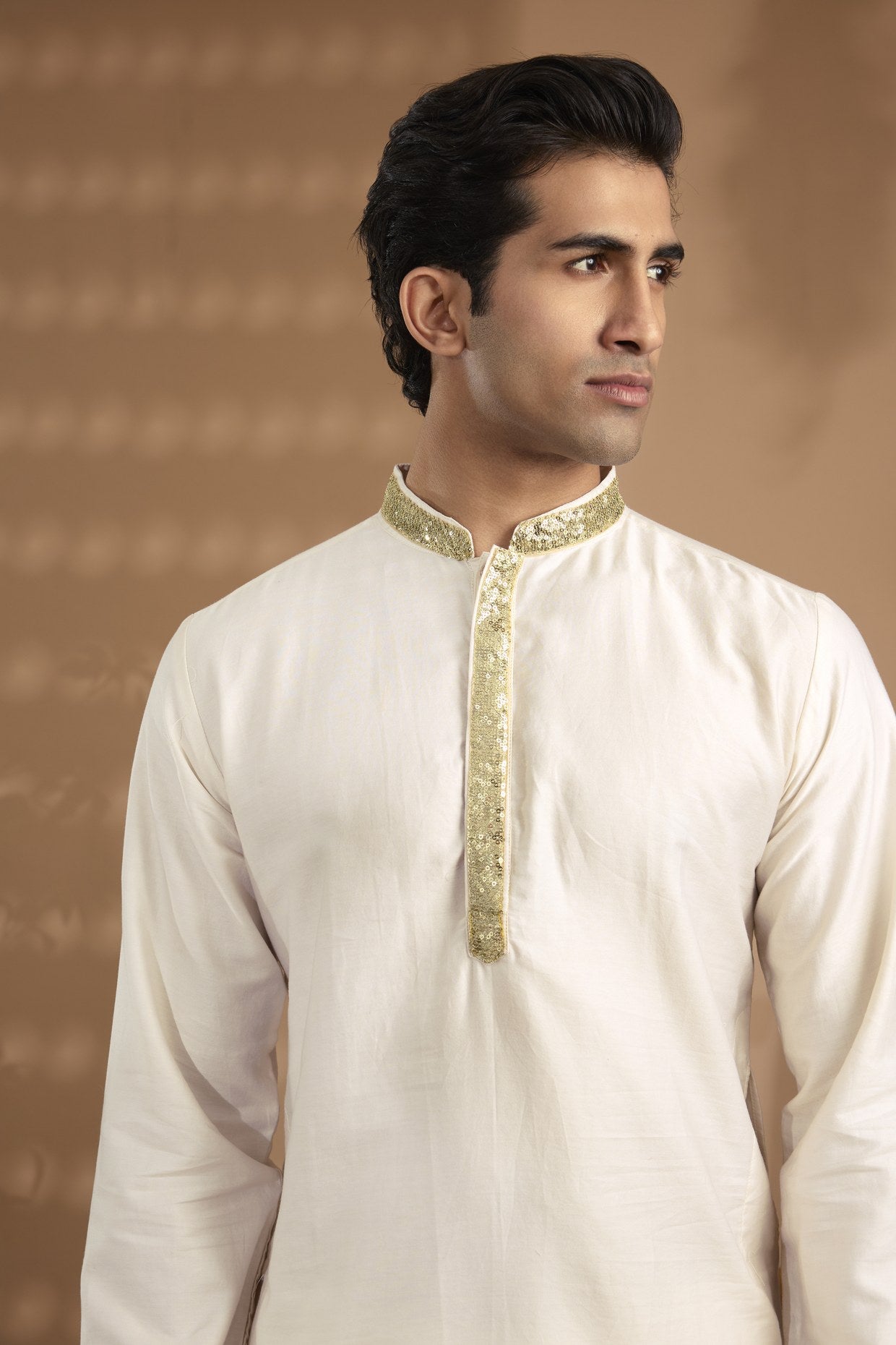 Border Embroidered Kurta Set - Spring Break