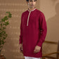 Maroon Embroidered Kurta Set - Spring Break