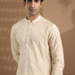 Ivory Embroidered Kurta Set - Spring Break