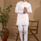 Light Pink Geometric Embroidered Kurta Set - Spring Break