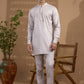 Grey Embroidered Indowestern Set