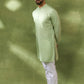 Mint Green Thread Embroidered Kurta Set