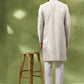 Cream Heavy Embroidered Sherwani Set