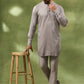Border Embroidered Indo Western Set
