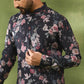 Black Digital Print Kurta Set