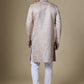 Light Pink Embroidered Sherwani Set