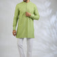 Mint Green Embroidered Kurta Set