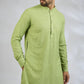 Mint Green Embroidered Kurta Set