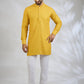 Mustard Embroidered Kurta Set