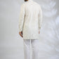 White Sequin Embroidered Kurta Set