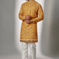 Embroidered Yellow Kurta Set - Spring Break