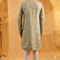 Floral Embroidered Sherwani Set