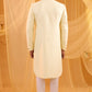 Ivory Jacquard Sherwani Set