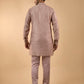 Pink Embroidered Kurta Set