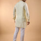Ivory Embroidered Kurta Set
