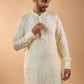 Ivory Embroidered Kurta Set