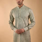 Sage Green Embroidered Kurta Set